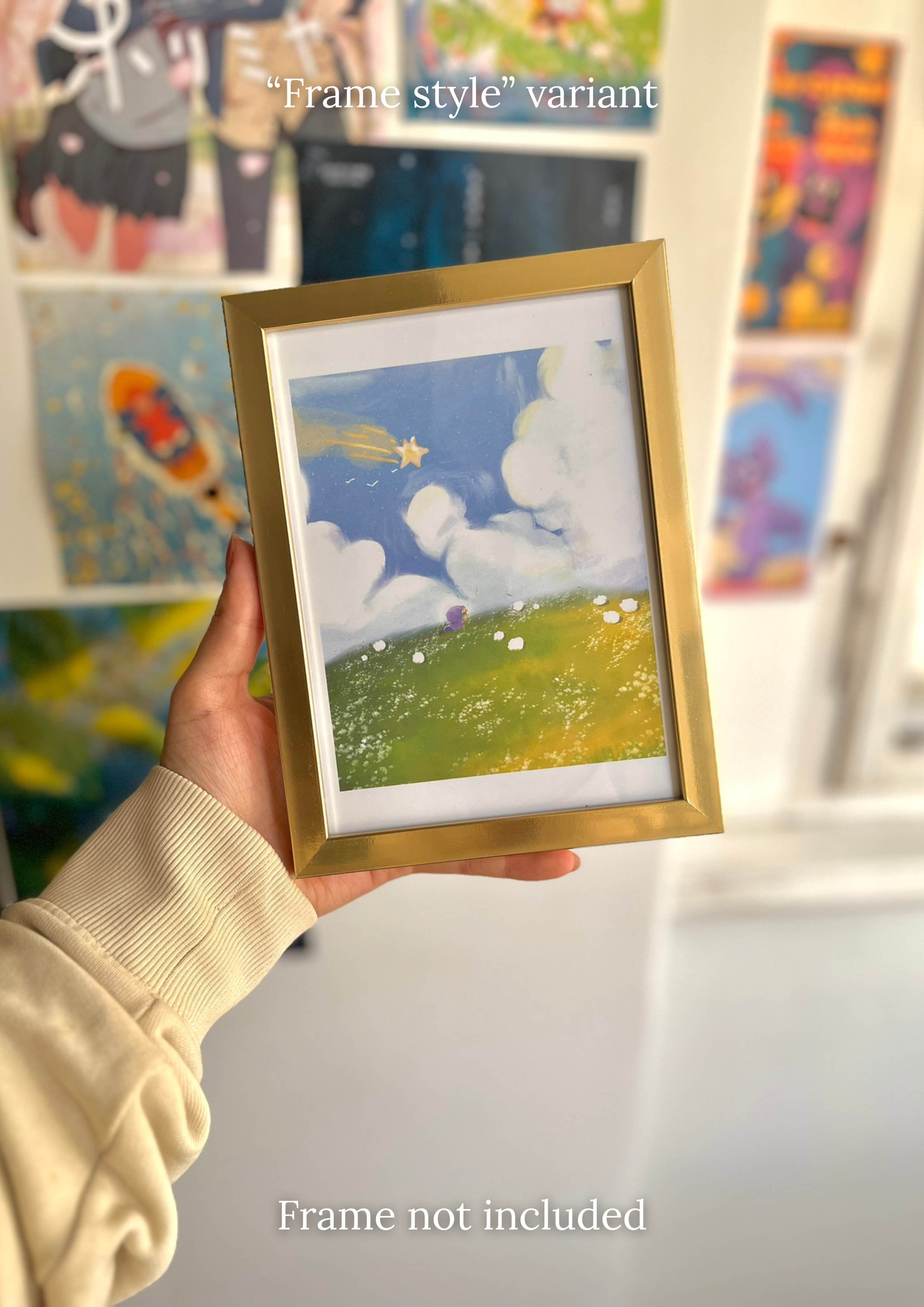 Marge the Shepherd Print