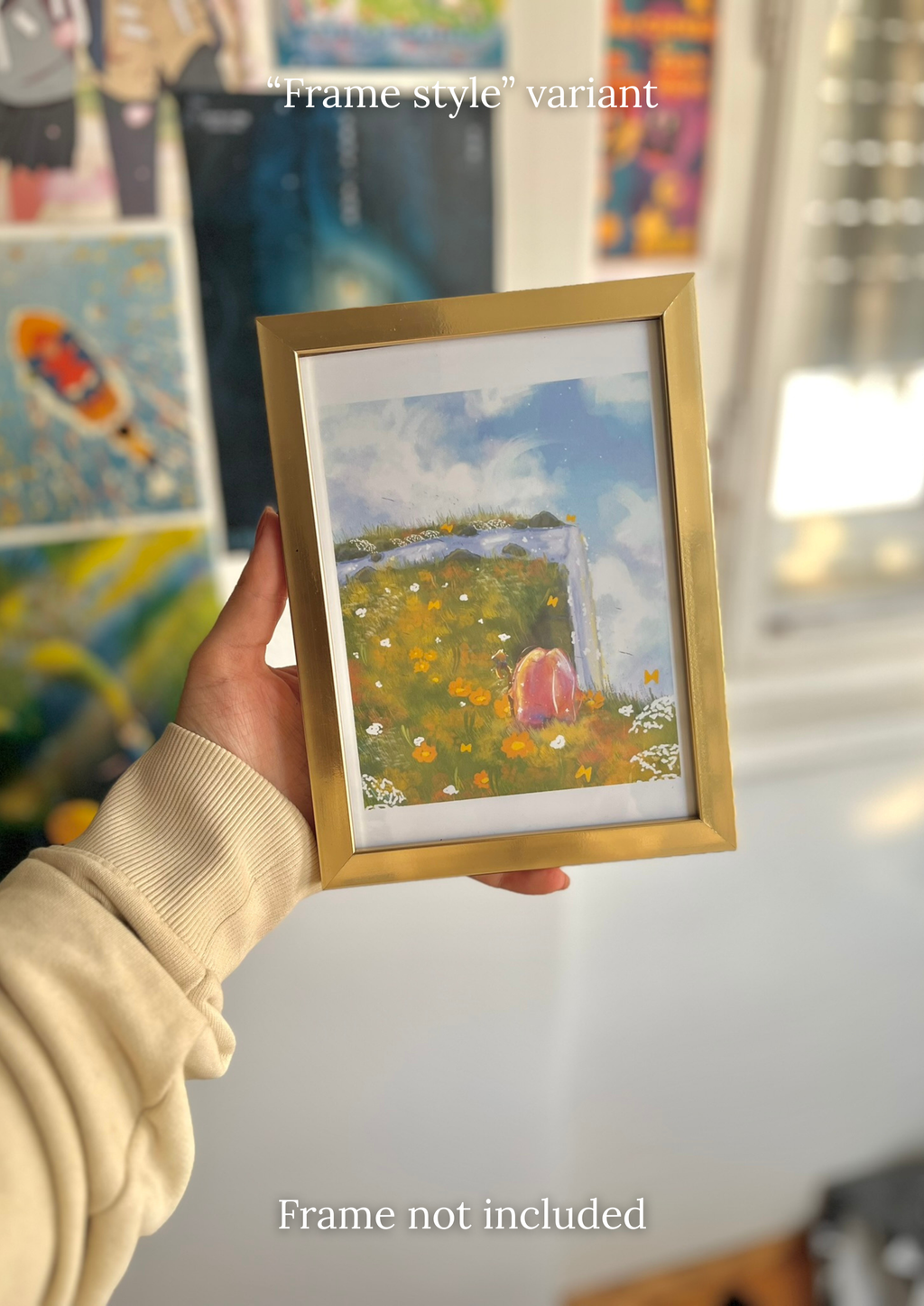 Marge in Iceland Print
