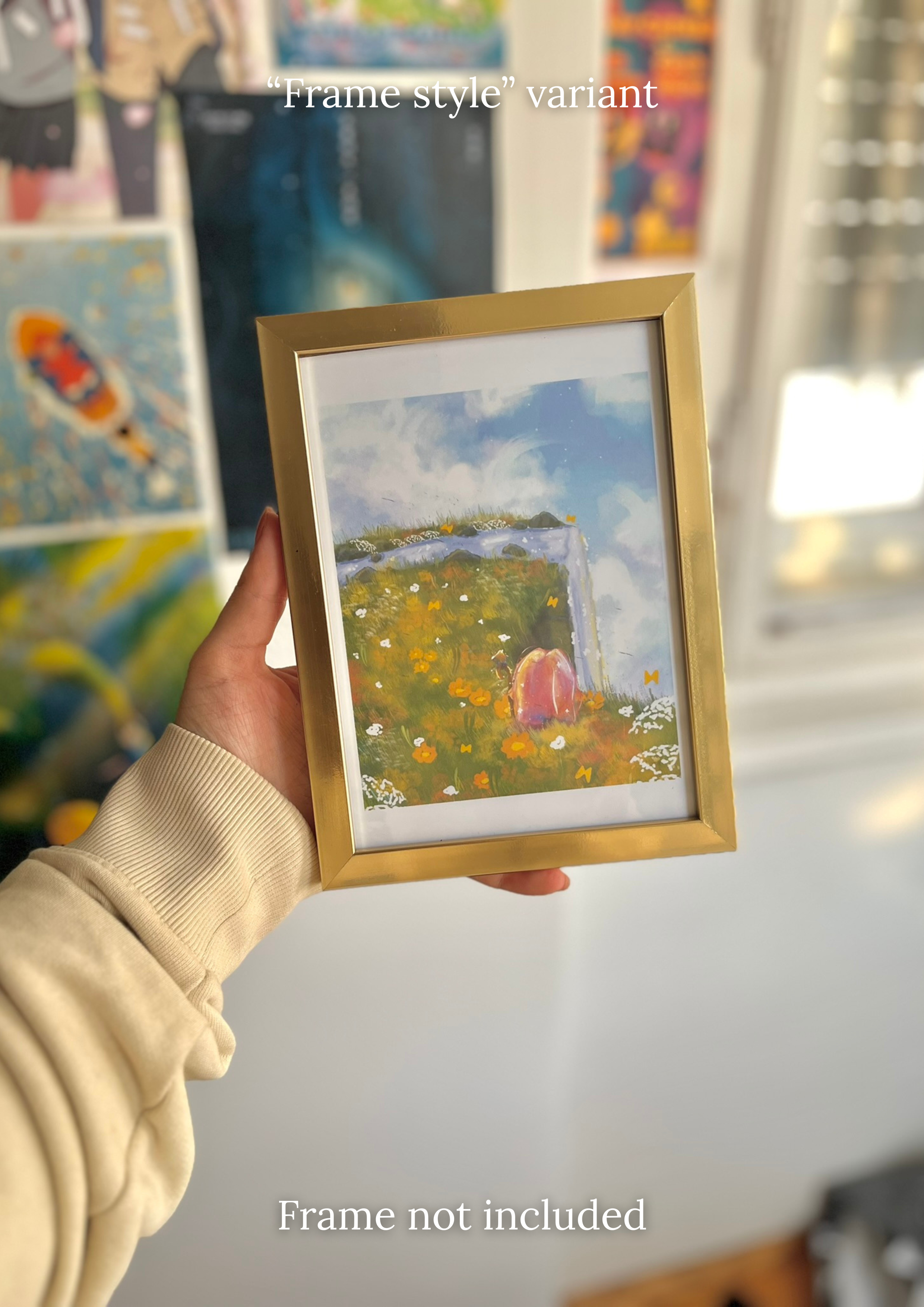 Marge in Iceland Print