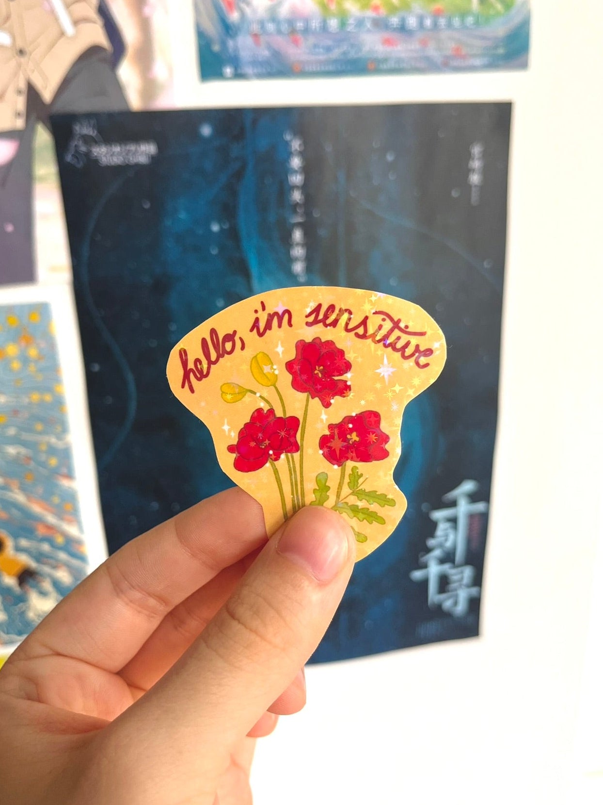 Hello, I'm Sensitive Sticker