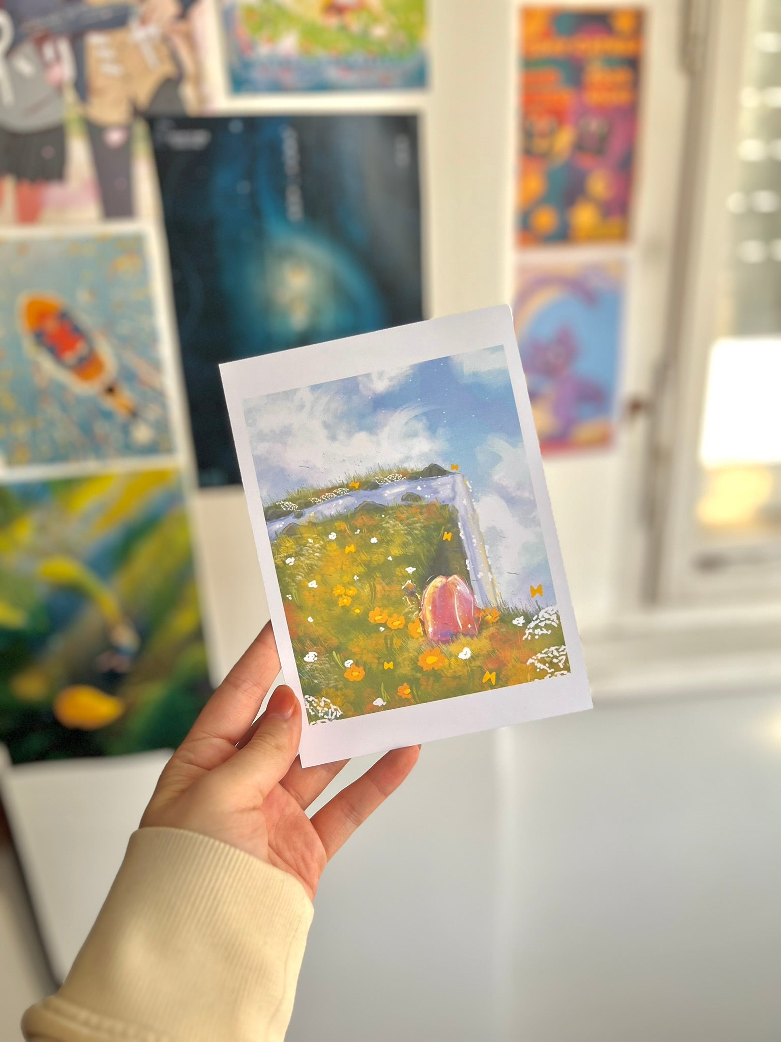 Marge in Iceland Print