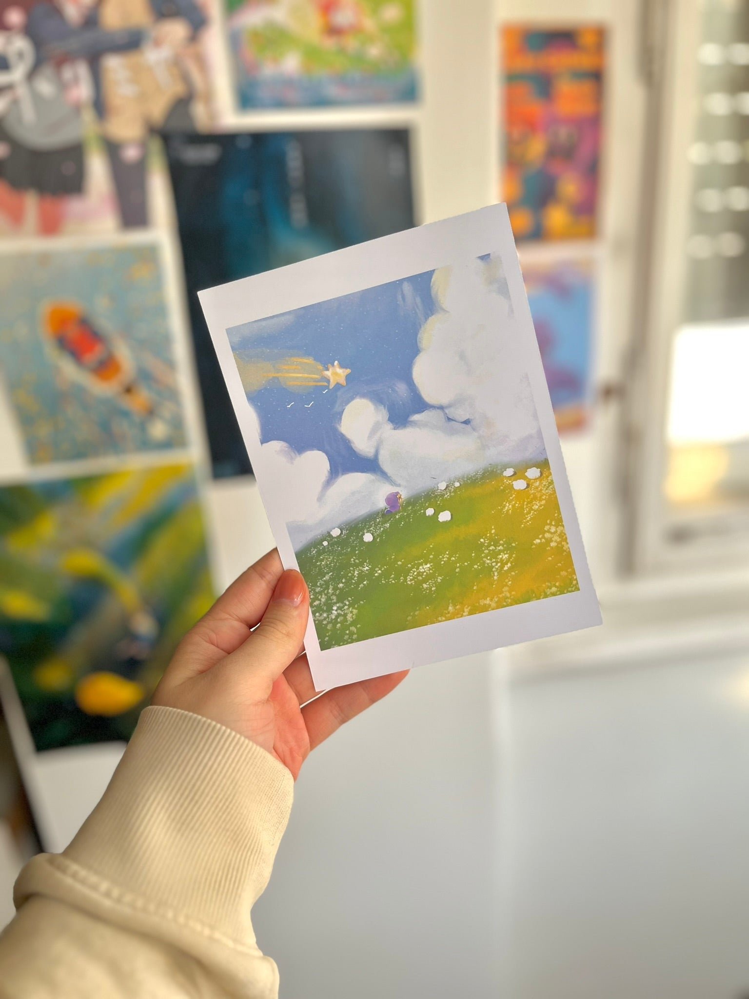 Marge the Shepherd Print